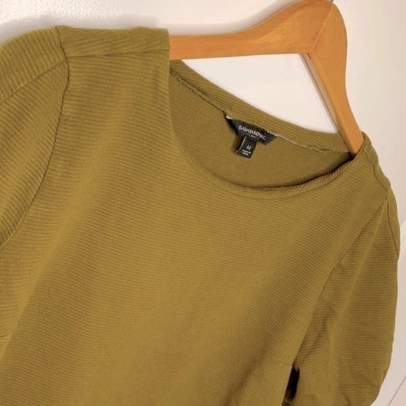 BANANA REPUBLIC | Women’s Olive Green Short Sleeve Shirt Size Medium. - Picture 2 of 6